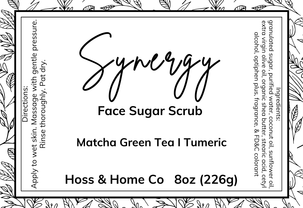 Synergy Face Sugar Scrub