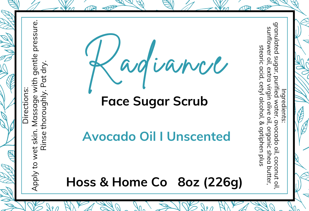 Radiance Face Sugar Scrub